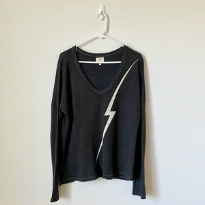 Sundry Lightning Bolt Sweatshirt